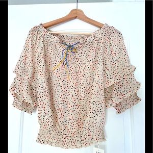 Brand New Blouse with cute dots